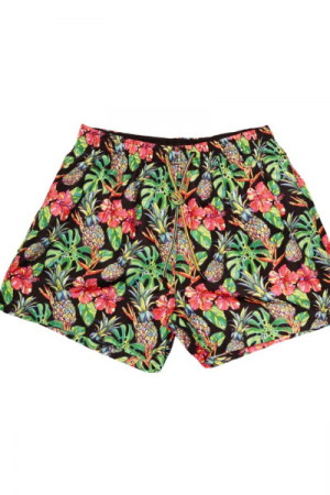 Bade Shorts med blomster print
