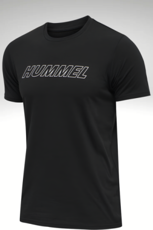 Hummel – Te Callum Cotton T-shirt – Black