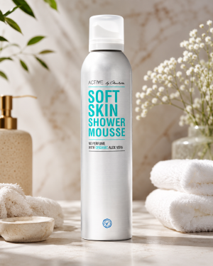 Soft Skin Shower Mousse Active By Charlotte