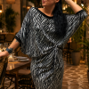 Zebra Party Glimmer Kjole - Onesize
