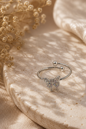 Sweet Butterfly Fingerring - Onesize