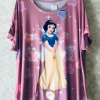 T-shirt med print - Snehvide