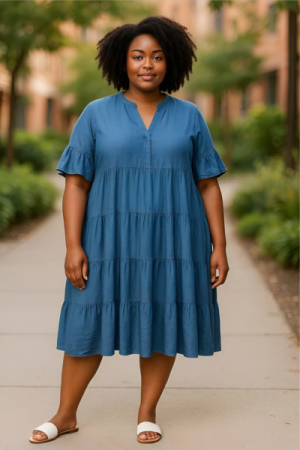 Denim med et strejf af romantik