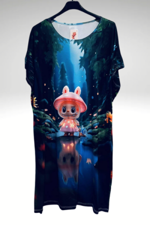 Labubu-kjole – Legende charme i komfortabelt design