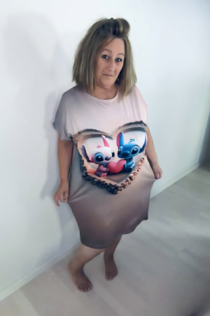 Forelsk dig i Magien – Stitch & Angel Kjolen i Drømmelilla