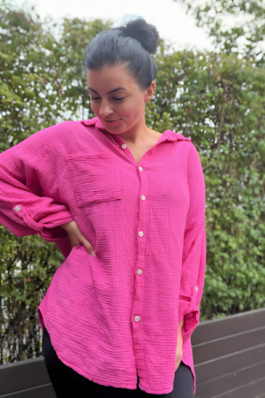 Blød & lækker oversize skjorte