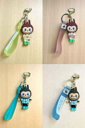 Labubu Nøglering - Fodbold