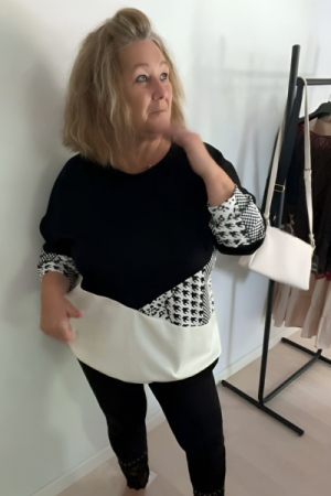 Sweatshirt Blød komfort møder smart design