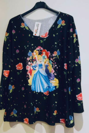 Blød og Varm Prinsessebluse – Komfort & Magi i Ét