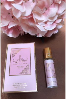 👑 Ameerat Al Arab Roll-On Parfum 10 ml – Duften af Ren Kvindelig Elegance 👑