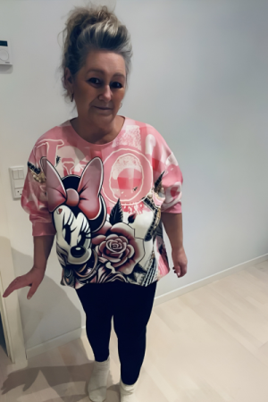 Minnie Dreams – Blød og feminin bluse med ikonisk print