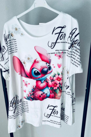 T-shirt med Angel Love