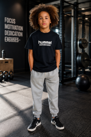 Hummel - Jr Base T-shirt - Black