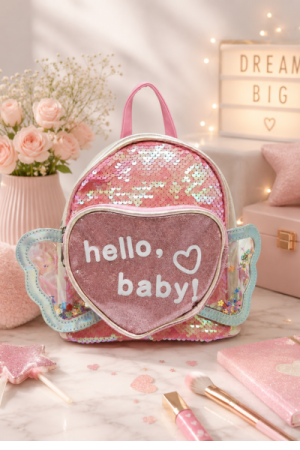 Hello Baby – Søde rygsække med pailetter