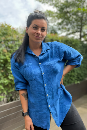 Thea bomuldsskjorte - Onesize