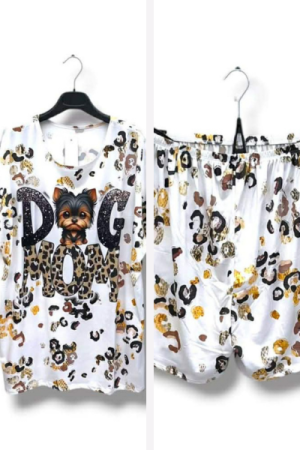 Dog Mom Leopard Sæt – Cute & Comfy