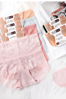 Højtaljet design blonde trusser