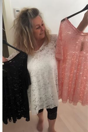 Luna Blonde Tunika - Plussize