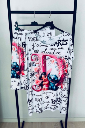 Disney Stitch & Lilo Love Shortssæt