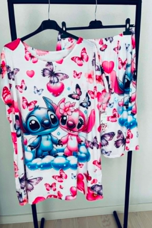Disney Stitch & Angel Butterfly Dream Shortssæt