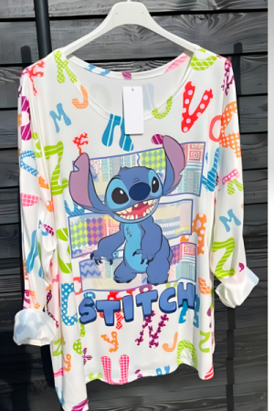 Disney Stitch Fun & Colors Bluse