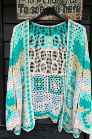 Ocean Breeze Cardigan - Plussize