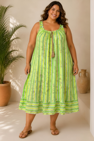 Lime Breeze Kjole