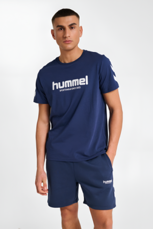 Hummel - Egacy 2,0 T-shirt - Blå Str. 2XL