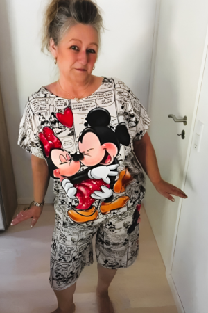 Minnie & Mickey Kærlighedsdrøm Shorts Sæt