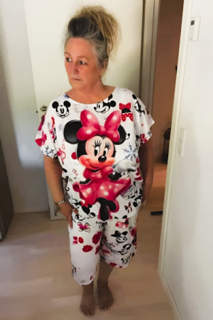 Minnie Sweet Heart Shorts Sæt - Onesize plus