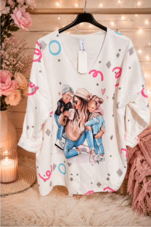 Langærmet blød Moments of Love Bluse
