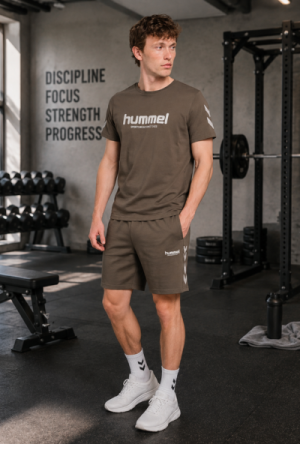 Hummel - Egacy 2,0 T-shirt - Taupe Str. L