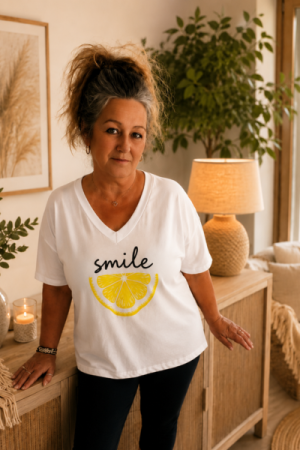 T-shirt Citron - Onesize Plus