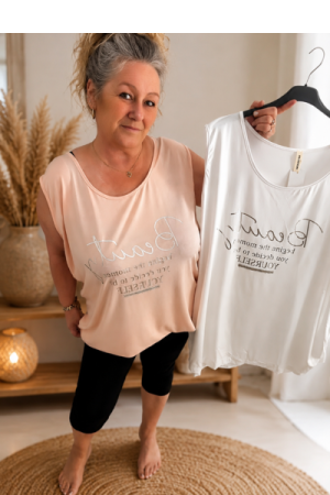 Rosalie Beauty Lang Top - Onesize Plus