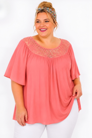 Sophia Blonde Tunika – Let & Romantisk