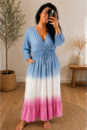 Blue Breeze Denim Kjole