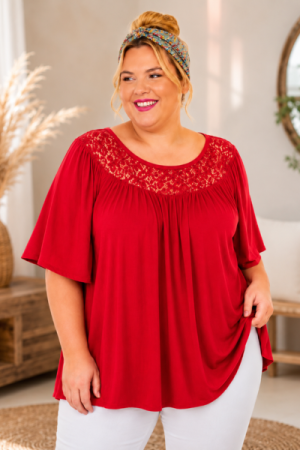 Sophia Blonde Tunika – Let & Romantisk