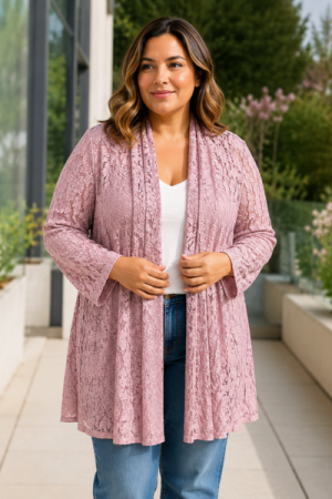 Bella Blonde Cardigan – Feminin og Smuk