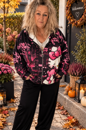 Hello Kitty Hoodie Cardigan