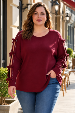 Chérie Strik Sweater - Onesize plus