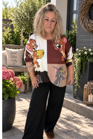 Alberte Bluse - Onesize Plus