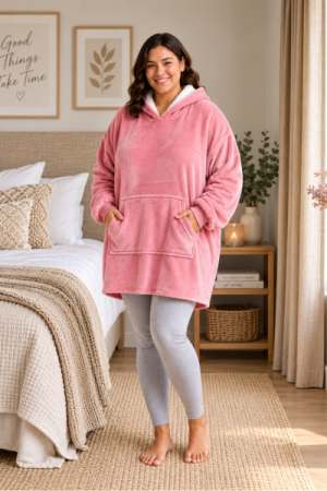 Clara Vamse Hoodie - Rosa