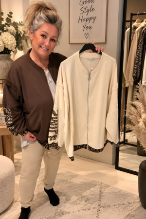Alma Leo Zip Jacket - Onesize Plus