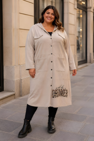 Luna Dreamer Skjortejakke - Beige