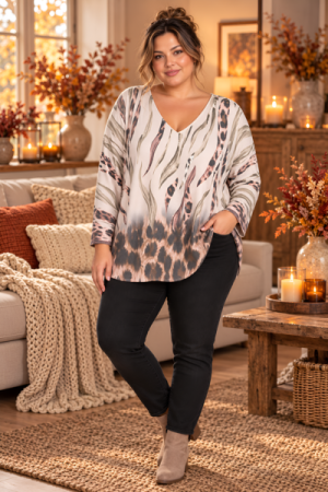 Boho Dream Den Smukke Mønsterbluse
